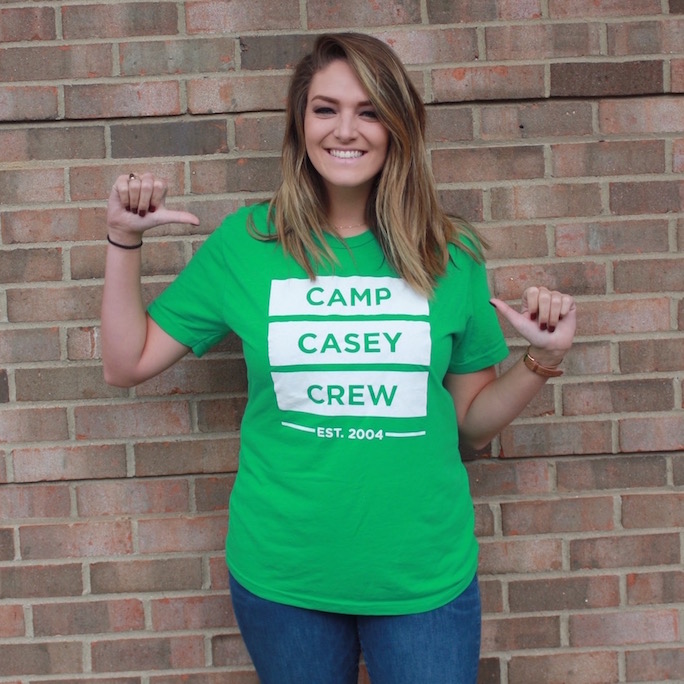 Camp Casey Crew Tshirt FRONT Camp Casey