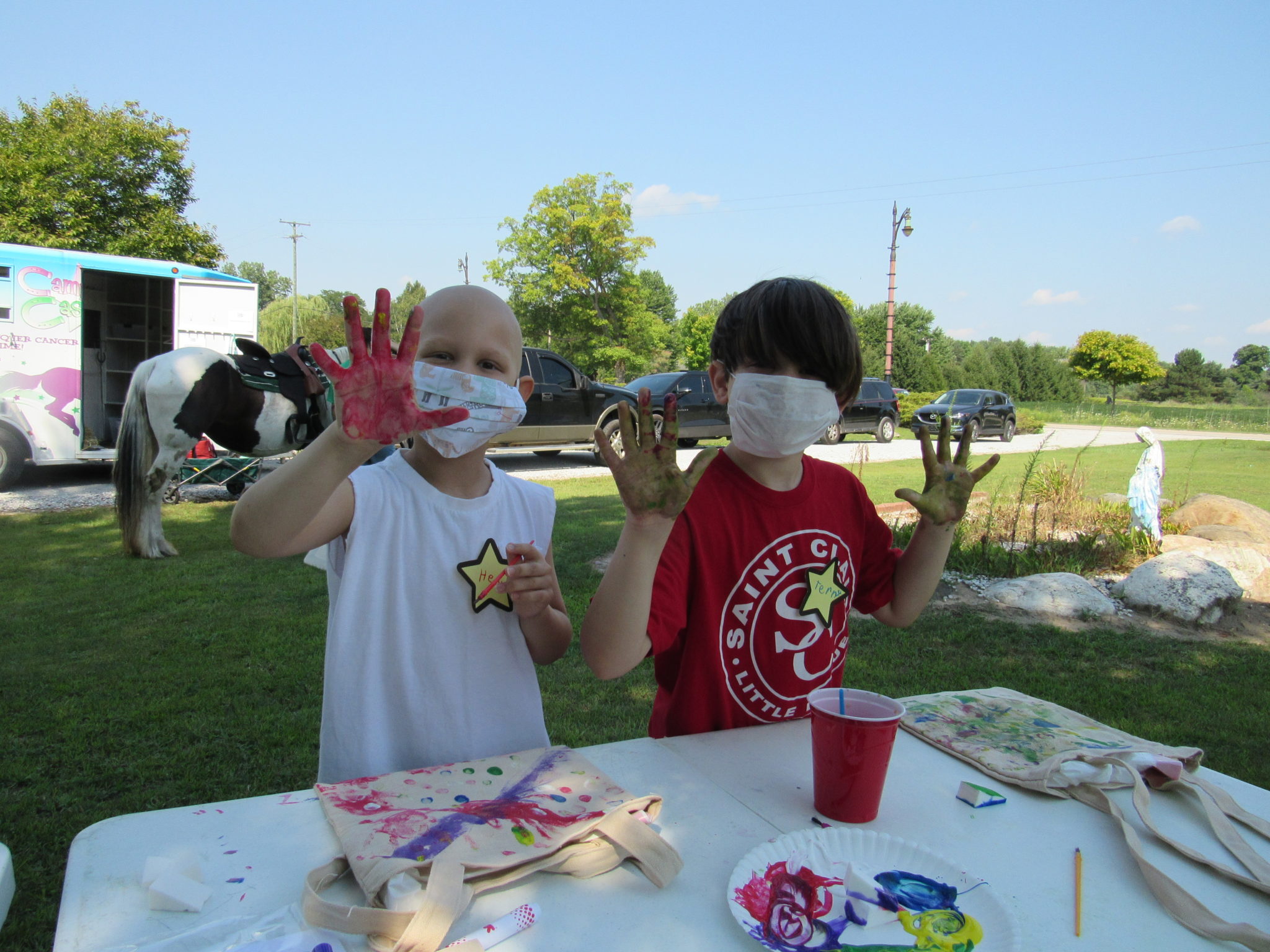 Camp Casey Delivering Happiness on Horseback